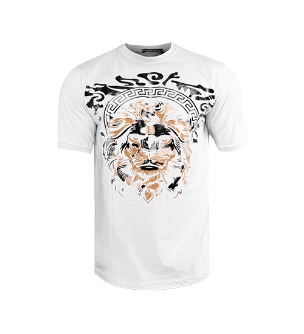 تیشرت مردانه چاپی یقه گرد Versace مدل 38612